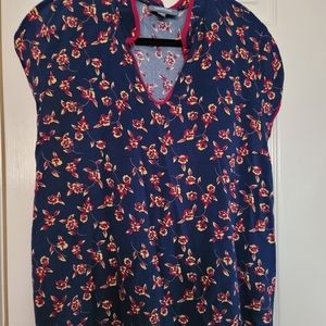 Modcloth cap sleeves blouse